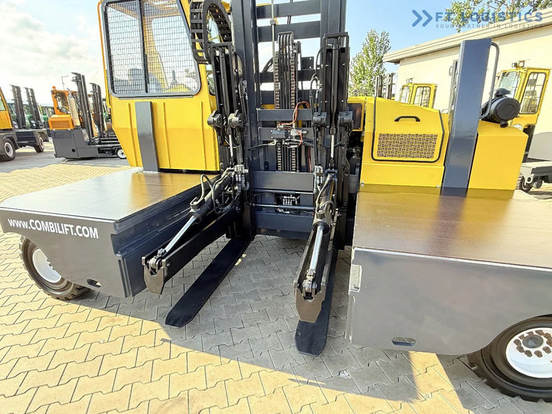 Combilift C6000SR / DUPLEX / 4200MM / LOAD CLAMP ON FORKS / FREE LIFT / DIESEL / POSITIONER / NEW TIRES / LIKE NEW / Wide range of four-wa - Ричтрак с движение в 4 посоки: снимка 4 Combilift C6000SR / DUPLEX / 4200MM / LOAD CLAMP ON FORKS / FREE LIFT / DIESEL / POSITIONER / NEW TIRES / LIKE NEW / Wide range of four-wa - Ричтрак с движение в 4 посоки: снимка 4