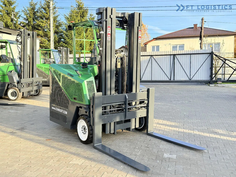 Combilift CB4000 / GAS / TRIPLEX 5200MM / FREE LIFT / FORK POSITIONER / SIDE SHIFT / EXCELLENT CONDITION / Wide range of four-way and side - Ричтрак с движение в 4 посоки: снимка 4 Combilift CB4000 / GAS / TRIPLEX 5200MM / FREE LIFT / FORK POSITIONER / SIDE SHIFT / EXCELLENT CONDITION / Wide range of four-way and side - Ричтрак с движение в 4 посоки: снимка 4