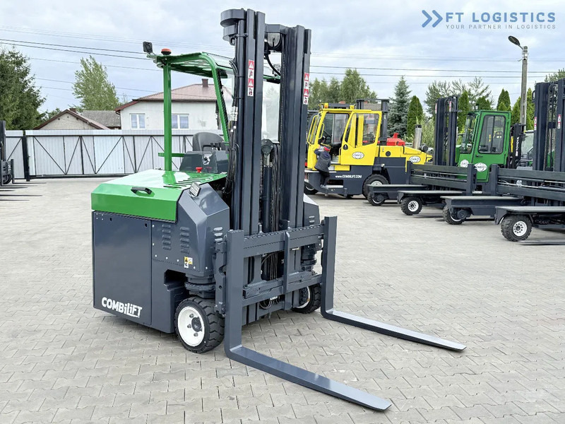 Ричтрак с движение в 4 посоки Combilift Combilift CBE2500 / TRIPLEX / 5500MM / FREE LIFT / ELECTRIC DRIVE / ONLY 2300 MTH / FORK POSITIONER / SIDE SHIFT / NEW TYRES / L: снимка 6