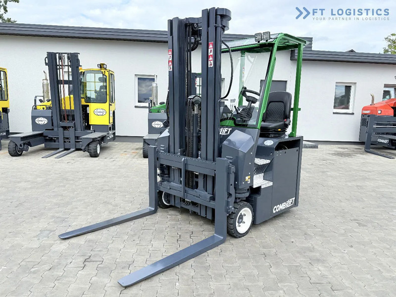 Ричтрак с движение в 4 посоки Combilift Combilift CBE2500 / TRIPLEX / 5500MM / FREE LIFT / ELECTRIC DRIVE / ONLY 2300 MTH / FORK POSITIONER / SIDE SHIFT / NEW TYRES / L: снимка 13