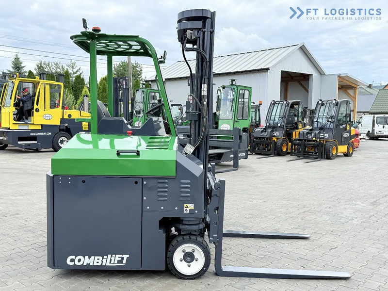 Ричтрак с движение в 4 посоки Combilift Combilift CBE2500 / TRIPLEX / 5500MM / FREE LIFT / ELECTRIC DRIVE / ONLY 2300 MTH / FORK POSITIONER / SIDE SHIFT / NEW TYRES / L: снимка 7