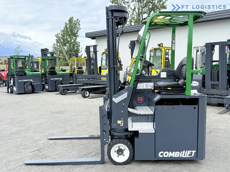 Ричтрак с движение в 4 посоки Combilift Combilift CBE2500 / TRIPLEX / 5500MM / FREE LIFT / ELECTRIC DRIVE / ONLY 2300 MTH / FORK POSITIONER / SIDE SHIFT / NEW TYRES / L: снимка 15