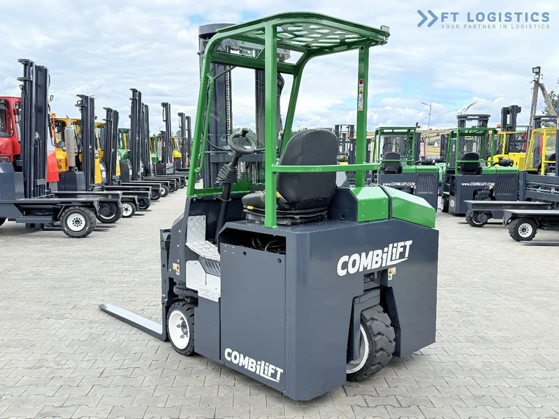 Ричтрак с движение в 4 посоки Combilift Combilift CBE2500 / TRIPLEX / 5500MM / FREE LIFT / ELECTRIC DRIVE / ONLY 2300 MTH / FORK POSITIONER / SIDE SHIFT / NEW TYRES / L: снимка 10