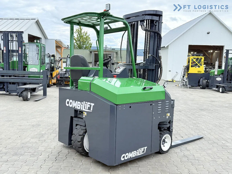 Ричтрак с движение в 4 посоки Combilift Combilift CBE2500 / TRIPLEX / 5500MM / FREE LIFT / ELECTRIC DRIVE / ONLY 2300 MTH / FORK POSITIONER / SIDE SHIFT / NEW TYRES / L: снимка 8
