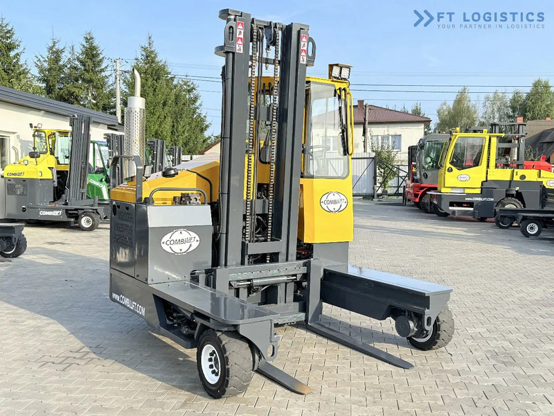 Combilift Combilift FOUR-WAY MULTIDIRECTIONAL FORKLIFT C4000 / GAS / DUPLEX 4500MM / ONLY 6604 HOURS / SIDE SHIFT / FULL CABIN / PERFECT C - Ричтрак с движение в 4 посоки: снимка 5 Combilift Combilift FOUR-WAY MULTIDIRECTIONAL FORKLIFT C4000 / GAS / DUPLEX 4500MM / ONLY 6604 HOURS / SIDE SHIFT / FULL CABIN / PERFECT C - Ричтрак с движение в 4 посоки: снимка 5