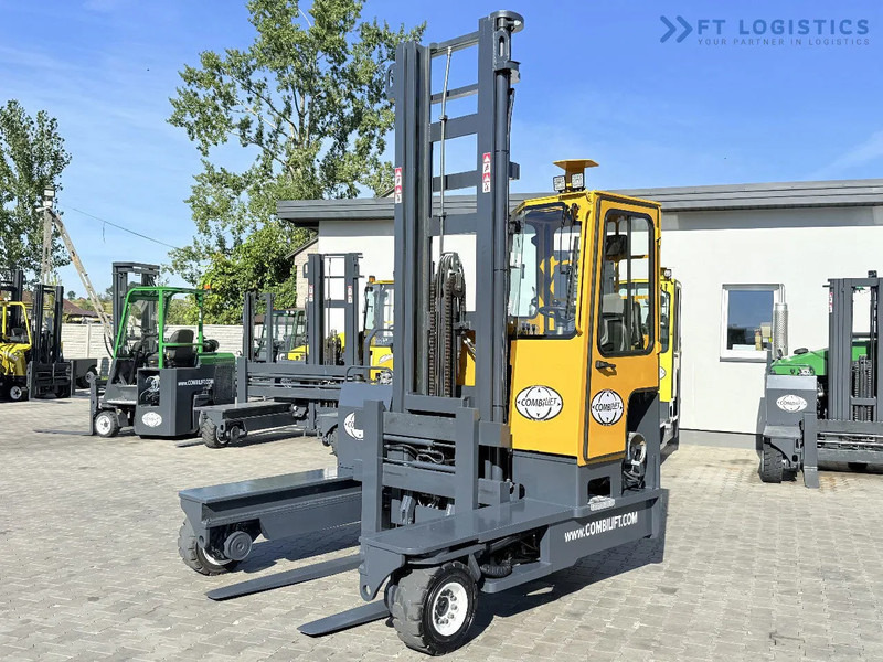 Combilift FOUR-WAY MULTIDIRECTIONAL FORKLIFT / C4000 / DUPLEX - 5500MM / FREE-LIFT / FORKS POSITIONER / LIKE-NEW FOUR-WAY MULTIDIRECTIONAL - Ричтрак с движение в 4 посоки: снимка 1 Combilift FOUR-WAY MULTIDIRECTIONAL FORKLIFT / C4000 / DUPLEX - 5500MM / FREE-LIFT / FORKS POSITIONER / LIKE-NEW FOUR-WAY MULTIDIRECTIONAL - Ричтрак с движение в 4 посоки: снимка 1