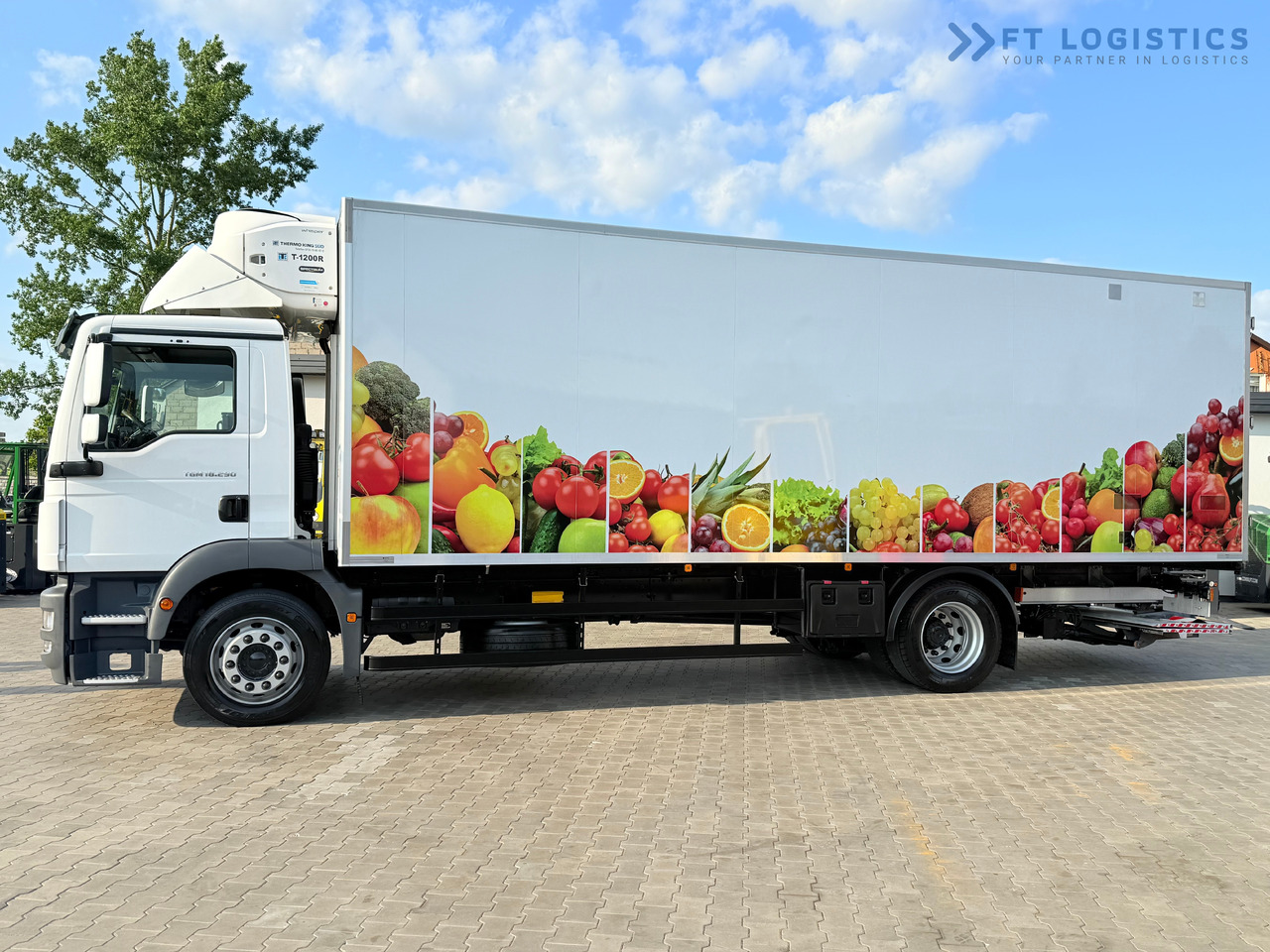MAN TGM 18.290 / THERMOKING T-1200R / BI-TEMPERATURE / 19 PALLETS / 90% TYRES / EXCELLENT CONDITION / DHOLLANDIA TAIL LIFT / SIDE DOOR / PAYLOAD 8,220 KG - Рефрижератор камион: снимка 3 MAN TGM 18.290 / THERMOKING T-1200R / BI-TEMPERATURE / 19 PALLETS / 90% TYRES / EXCELLENT CONDITION / DHOLLANDIA TAIL LIFT / SIDE DOOR / PAYLOAD 8,220 KG - Рефрижератор камион: снимка 3