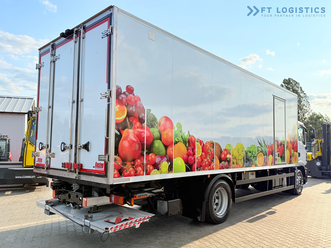 Рефрижератор камион За превоз на хранителни стоки MAN TGM 18.290 / THERMOKING T-1200R / BI-TEMPERATURE / 19 PALLETS / 90% TYRES / EXCELLENT CONDITION / DHOLLANDIA TAIL LIFT / SIDE DOOR / PAYLOAD 8,220 KG: снимка 23