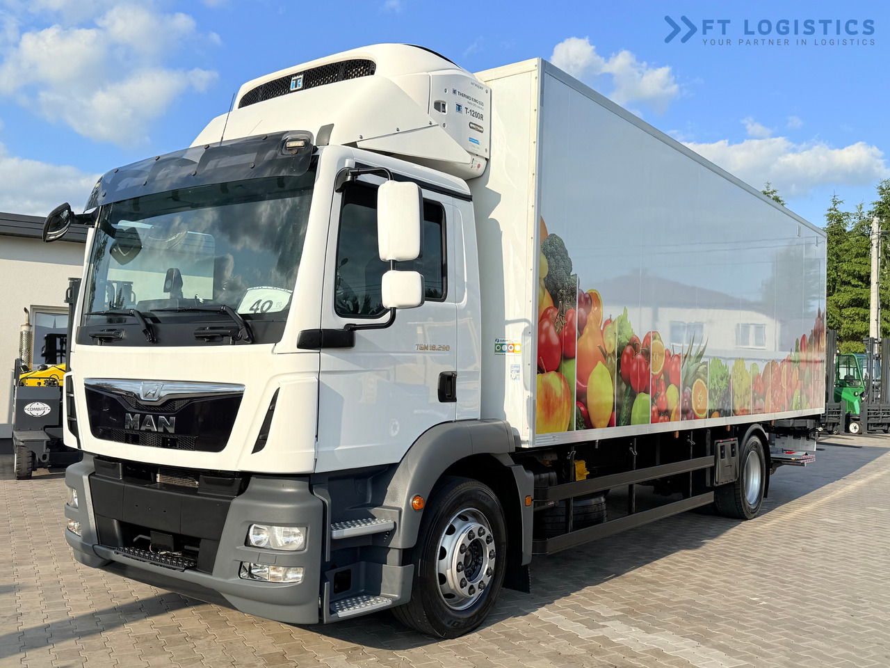 MAN TGM 18.290 / THERMOKING T-1200R / BI-TEMPERATURE / 19 PALLETS / 90% TYRES / EXCELLENT CONDITION / DHOLLANDIA TAIL LIFT / SIDE DOOR / PAYLOAD 8,220 KG - Рефрижератор камион: снимка 1 MAN TGM 18.290 / THERMOKING T-1200R / BI-TEMPERATURE / 19 PALLETS / 90% TYRES / EXCELLENT CONDITION / DHOLLANDIA TAIL LIFT / SIDE DOOR / PAYLOAD 8,220 KG - Рефрижератор камион: снимка 1