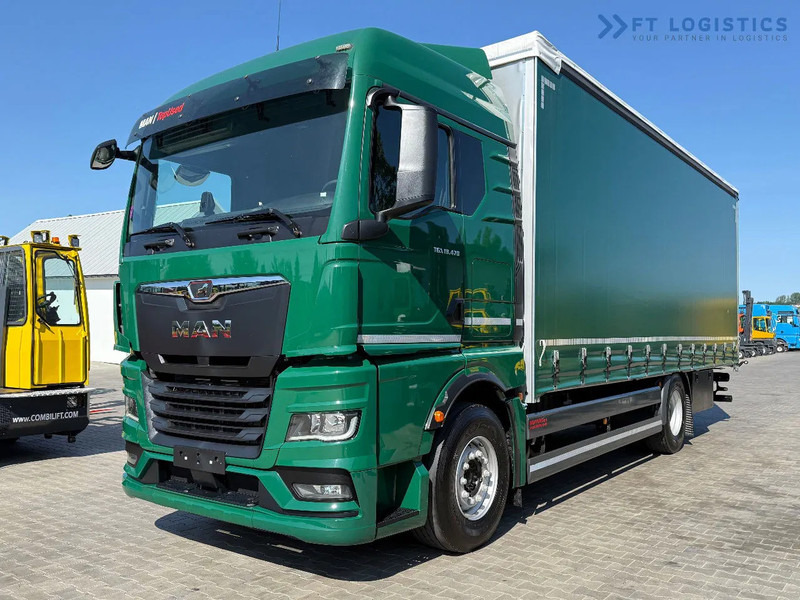 MAN TGX 18.470 TGX 18.470 / 19 PALLETS / NEW MODEL / RETARDER / PERFECT CONDITION - Камион с брезент: снимка 1 MAN TGX 18.470 TGX 18.470 / 19 PALLETS / NEW MODEL / RETARDER / PERFECT CONDITION - Камион с брезент: снимка 1