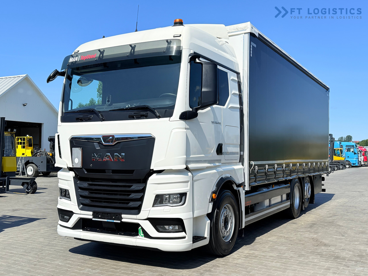 MAN TGX 26.470 / 19 Pallets / Steering Axle / 15 Ton Payload / Retarder / Excellent Condition - Камион с брезент: снимка 4 MAN TGX 26.470 / 19 Pallets / Steering Axle / 15 Ton Payload / Retarder / Excellent Condition - Камион с брезент: снимка 4