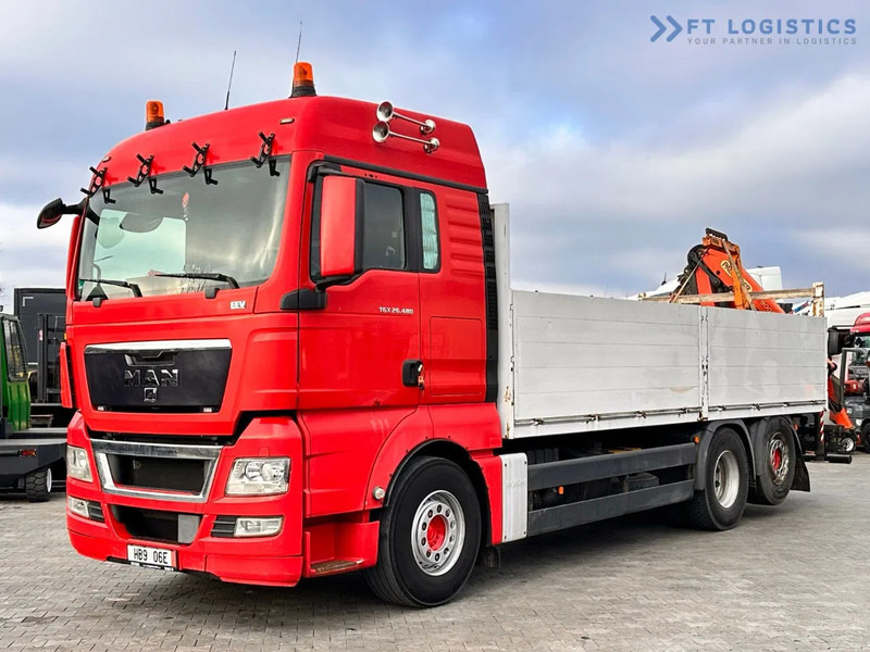 MAN TGX 26.480 Ciężarówka burtowa MAN TGX 26.480 6X2 / PALFINGER PK9002-EH B Crane / 80% Michelin - Камион с кран: снимка 4 MAN TGX 26.480 Ciężarówka burtowa MAN TGX 26.480 6X2 / PALFINGER PK9002-EH B Crane / 80% Michelin - Камион с кран: снимка 4