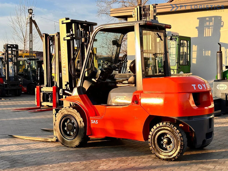 Toyota 42-4FD40 / DIESEL / 4500KG / DUPLEX / FORKS 1400MM / WELL-MAINTAINED 42-4FD40 / DIESEL / 4500KG / DUPLEX / FORKS 1400MM / WELL-M - Дизелов мотокар: снимка 5 Toyota 42-4FD40 / DIESEL / 4500KG / DUPLEX / FORKS 1400MM / WELL-MAINTAINED 42-4FD40 / DIESEL / 4500KG / DUPLEX / FORKS 1400MM / WELL-M - Дизелов мотокар: снимка 5