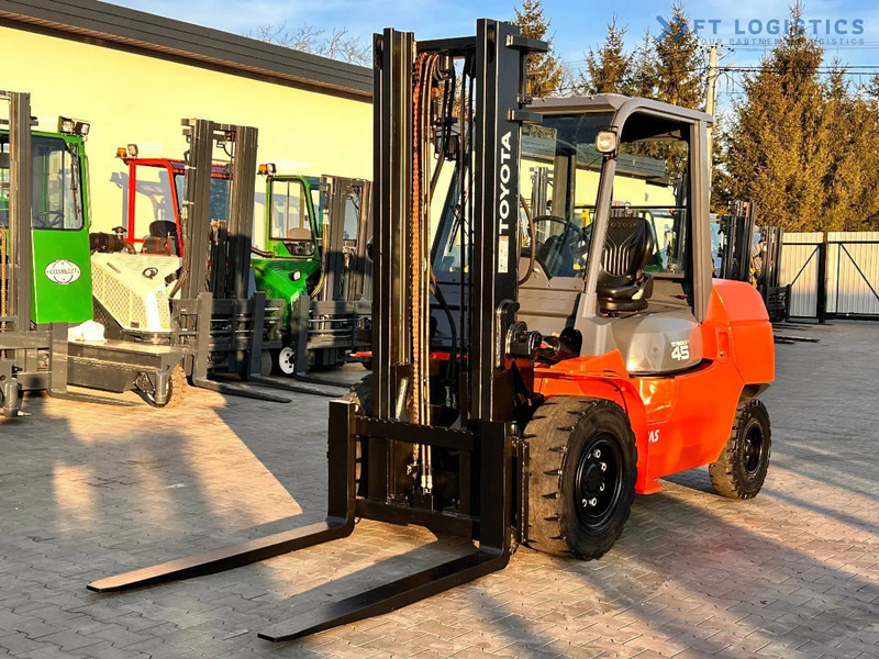 Toyota 42-4FD40 / DIESEL / 4500KG / DUPLEX / FORKS 1400MM / WELL-MAINTAINED 42-4FD40 / DIESEL / 4500KG / DUPLEX / FORKS 1400MM / WELL-M - Дизелов мотокар: снимка 2 Toyota 42-4FD40 / DIESEL / 4500KG / DUPLEX / FORKS 1400MM / WELL-MAINTAINED 42-4FD40 / DIESEL / 4500KG / DUPLEX / FORKS 1400MM / WELL-M - Дизелов мотокар: снимка 2
