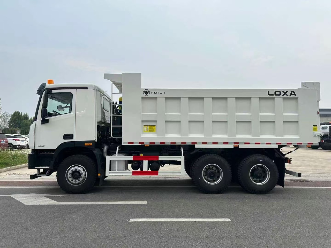 Самосвал камион Auman Auman 6*4  dump truck [ Copy ]: снимка 6
