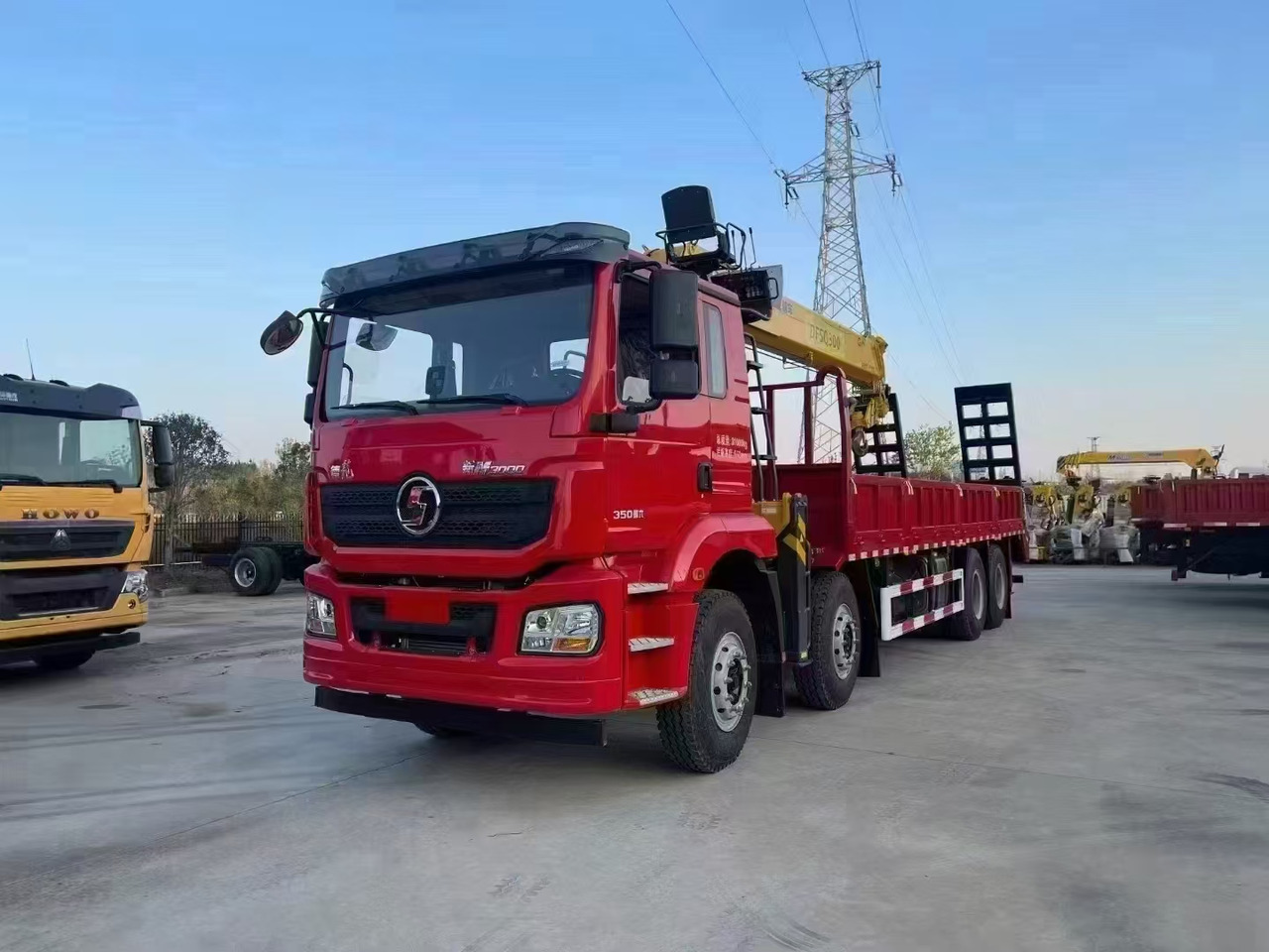 Delong Delong  M3000,XCMG  DFSQ 300 - Камион с кран: снимка 3 Delong Delong  M3000,XCMG  DFSQ 300 - Камион с кран: снимка 3