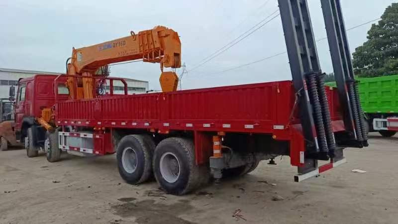 HOWO XCMG HOWO 375 chassis ,XCMG QY16D - Камион с кран: снимка 4 HOWO XCMG HOWO 375 chassis ,XCMG QY16D - Камион с кран: снимка 4