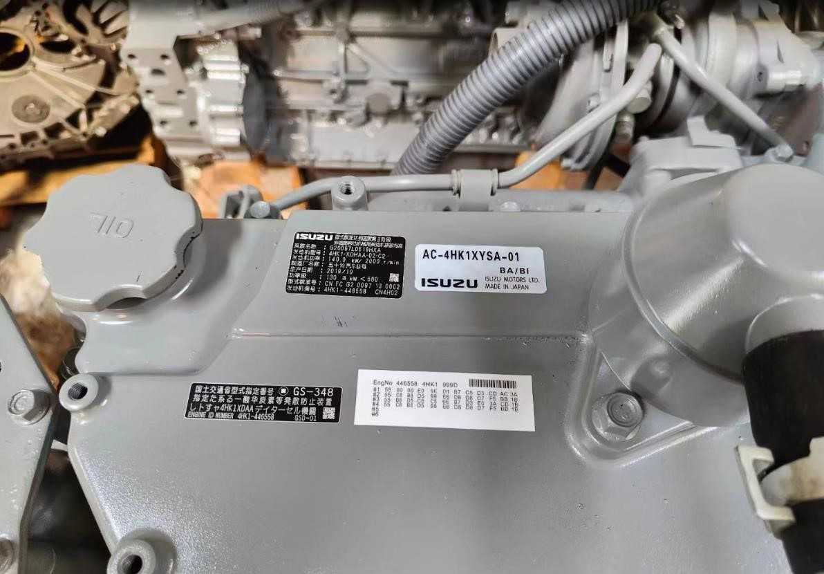 ISUZU 4HK1 - Двигател и части за Багер: снимка 2 ISUZU 4HK1 - Двигател и части за Багер: снимка 2