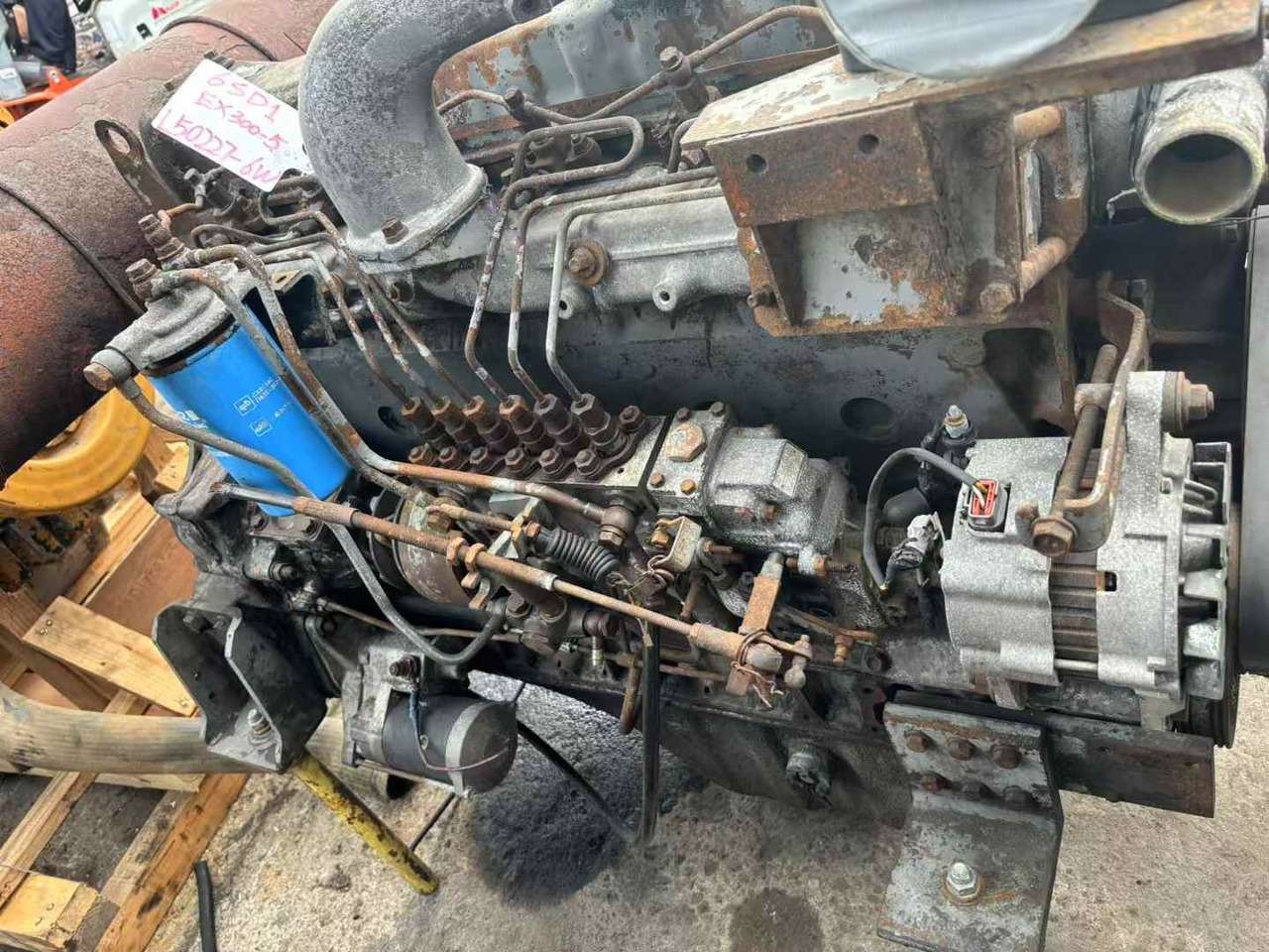 ISUZU 6SD1 - Двигател за Багер: снимка 2 ISUZU 6SD1 - Двигател за Багер: снимка 2