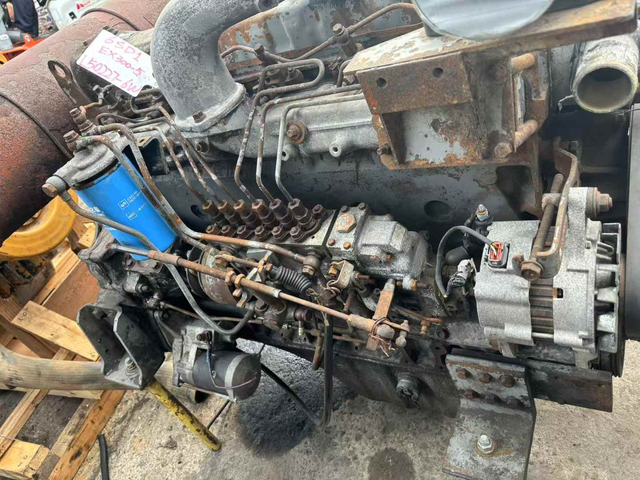 ISUZU 6SD1 - Двигател за Багер: снимка 1 ISUZU 6SD1 - Двигател за Багер: снимка 1