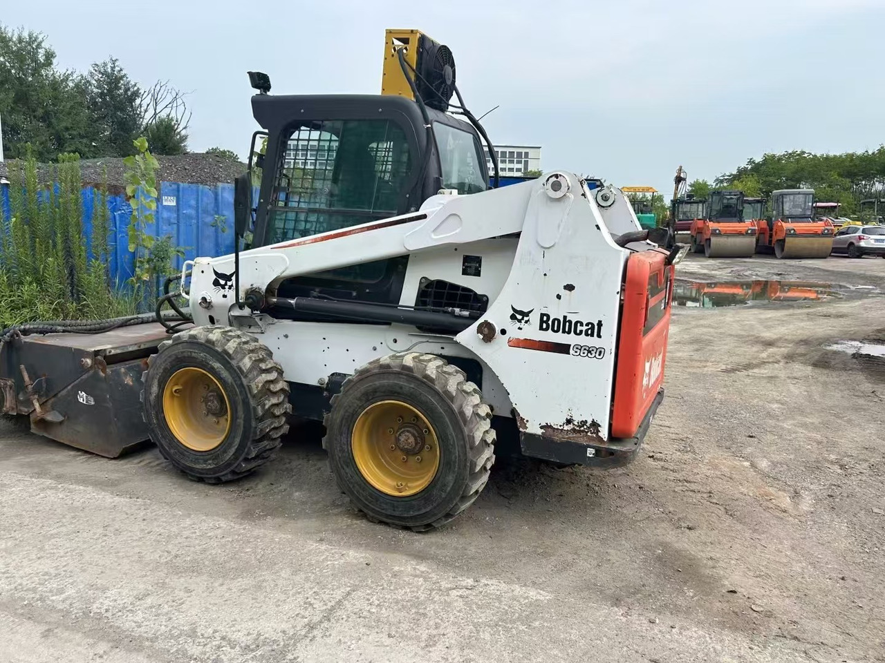BOBCAT High Quality Used Bobcat S630 Skip Steer - Мини челен товарач: снимка 4 BOBCAT High Quality Used Bobcat S630 Skip Steer - Мини челен товарач: снимка 4