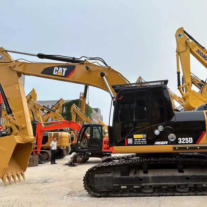 Excellent Used Excavators 325D Caterpillar Second Hand Excavator 320D2 320D 330D 325dl for Sale - Верижен багер: снимка 1 Excellent Used Excavators 325D Caterpillar Second Hand Excavator 320D2 320D 330D 325dl for Sale - Верижен багер: снимка 1