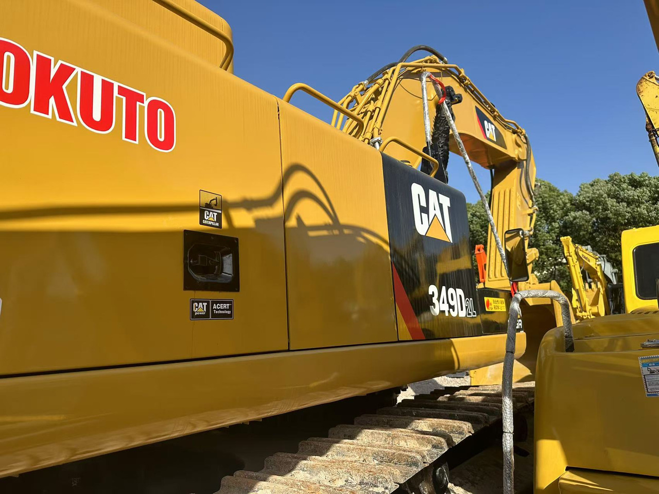 CATERPILLAR USED CAT EXCAVATOR 349D2L HOTSALE - Строителна техника: снимка 2 CATERPILLAR USED CAT EXCAVATOR 349D2L HOTSALE - Строителна техника: снимка 2