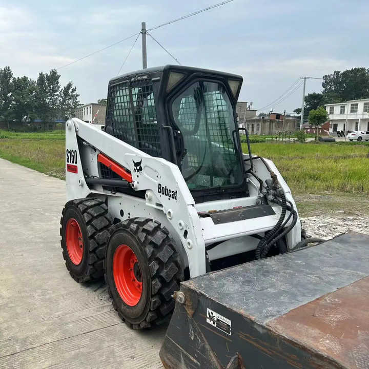 Used Bob Cat Bob Cat S160 Used Mini Skid Steer Wheel Loader Multifunctional Track Loaders Bobcat S160 2.7 Ton - Колесен товарач: снимка 1 Used Bob Cat Bob Cat S160 Used Mini Skid Steer Wheel Loader Multifunctional Track Loaders Bobcat S160 2.7 Ton - Колесен товарач: снимка 1
