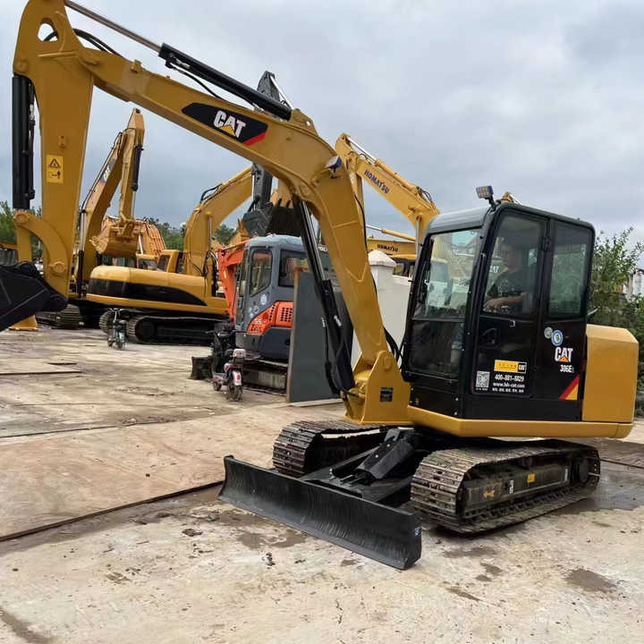Used Digger CAT 306E Construction Machinery Construction - Верижен багер: снимка 1 Used Digger CAT 306E Construction Machinery Construction - Верижен багер: снимка 1