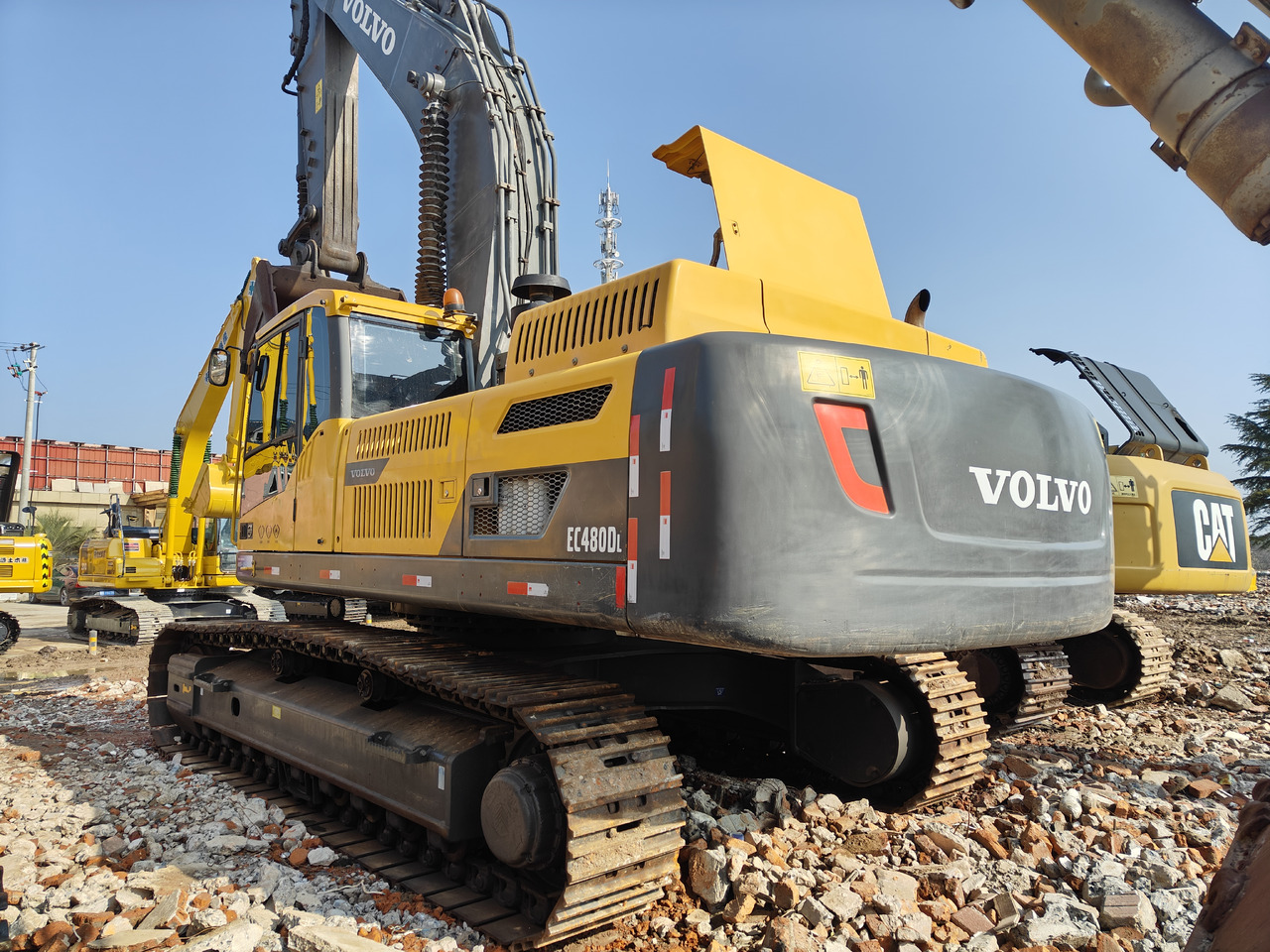 Used Excavator Big Machine VOLVO EC480DL - Верижен багер: снимка 1 Used Excavator Big Machine VOLVO EC480DL - Верижен багер: снимка 1