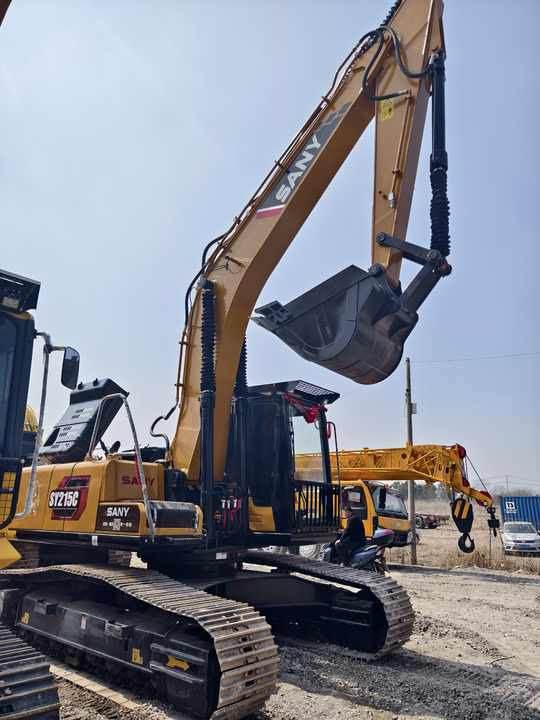 Used Heavy Construction Equipment Sany Sy215 Excavator Used Machine - Верижен багер: снимка 4 Used Heavy Construction Equipment Sany Sy215 Excavator Used Machine - Верижен багер: снимка 4
