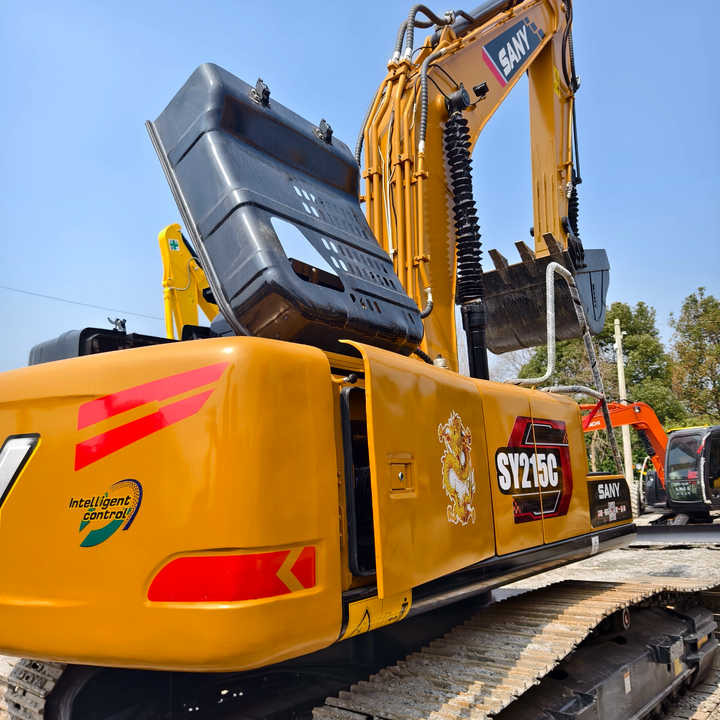 Used Heavy Construction Equipment Sany Sy215 Excavator Used Machine - Верижен багер: снимка 1 Used Heavy Construction Equipment Sany Sy215 Excavator Used Machine - Верижен багер: снимка 1