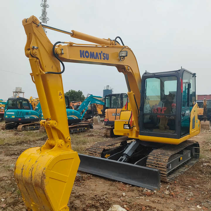 Used Heavy Machinery Komatsu PC70-8 Digger Cheap for Sale - Верижен багер: снимка 1 Used Heavy Machinery Komatsu PC70-8 Digger Cheap for Sale - Верижен багер: снимка 1
