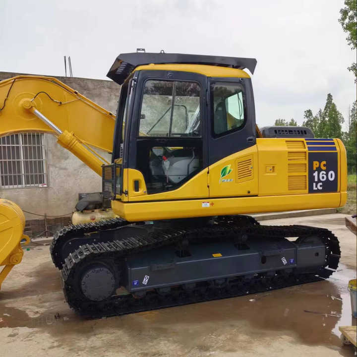 Used Komatsu PC160 Crawler Hydraulic High Performance Digger Excavator Construction Machinery Used Machinery for Sale - Багер: снимка 1 Used Komatsu PC160 Crawler Hydraulic High Performance Digger Excavator Construction Machinery Used Machinery for Sale - Багер: снимка 1