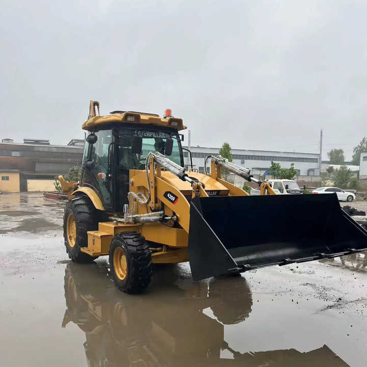 Used Wheel Loader CAT420F Caterpillar 420F Construction Machinery Mini Wheel Skid Steer Loader in Stock - Колесен товарач: снимка 4 Used Wheel Loader CAT420F Caterpillar 420F Construction Machinery Mini Wheel Skid Steer Loader in Stock - Колесен товарач: снимка 4