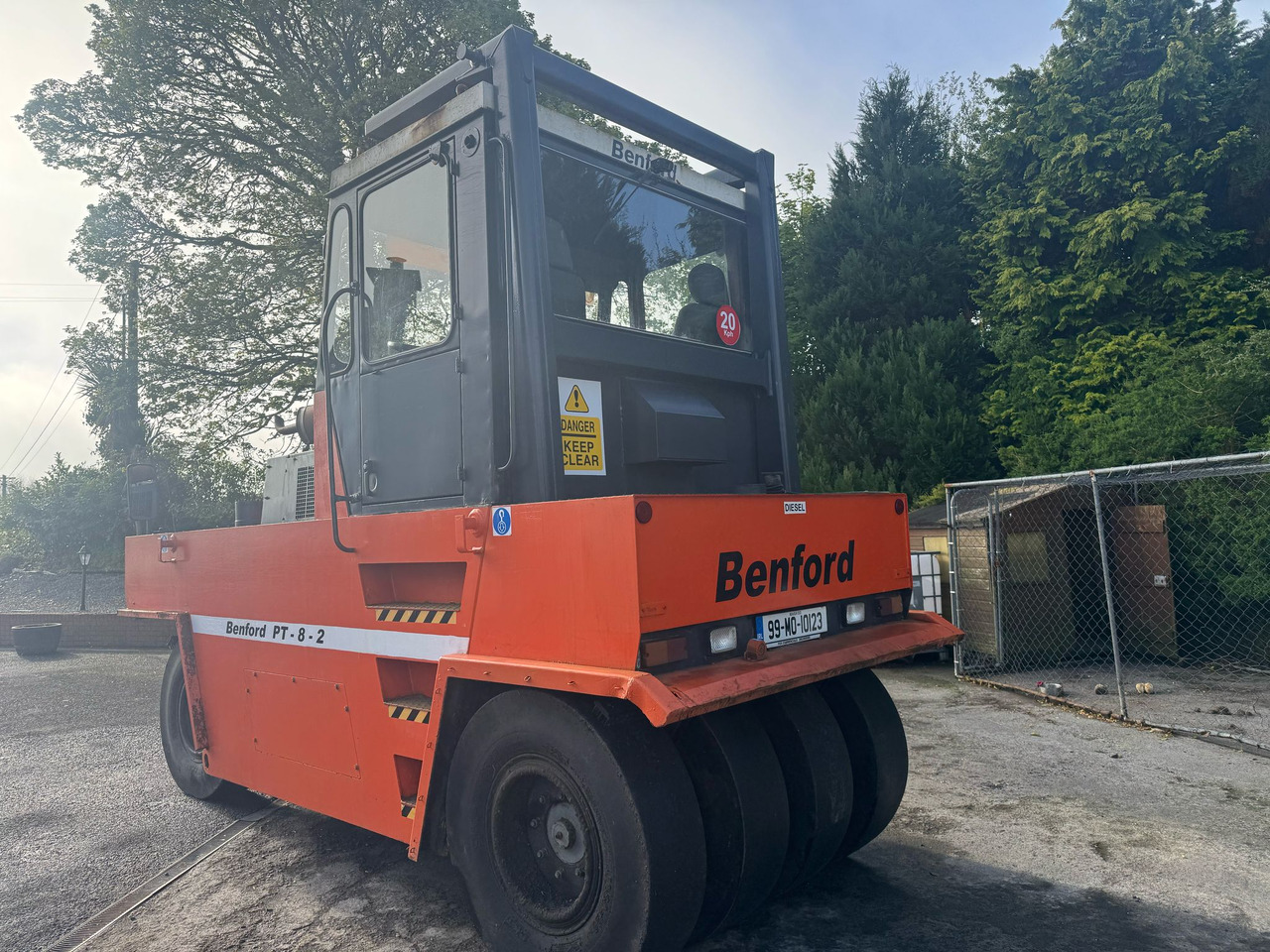 Bomag BW20R - Пневматичен валяк: снимка 5 Bomag BW20R - Пневматичен валяк: снимка 5