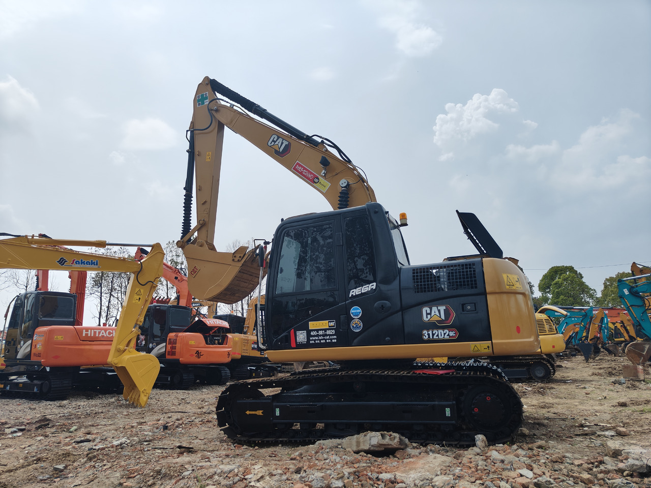 CATERPILLAR 312D - Мини багер: снимка 1 CATERPILLAR 312D - Мини багер: снимка 1