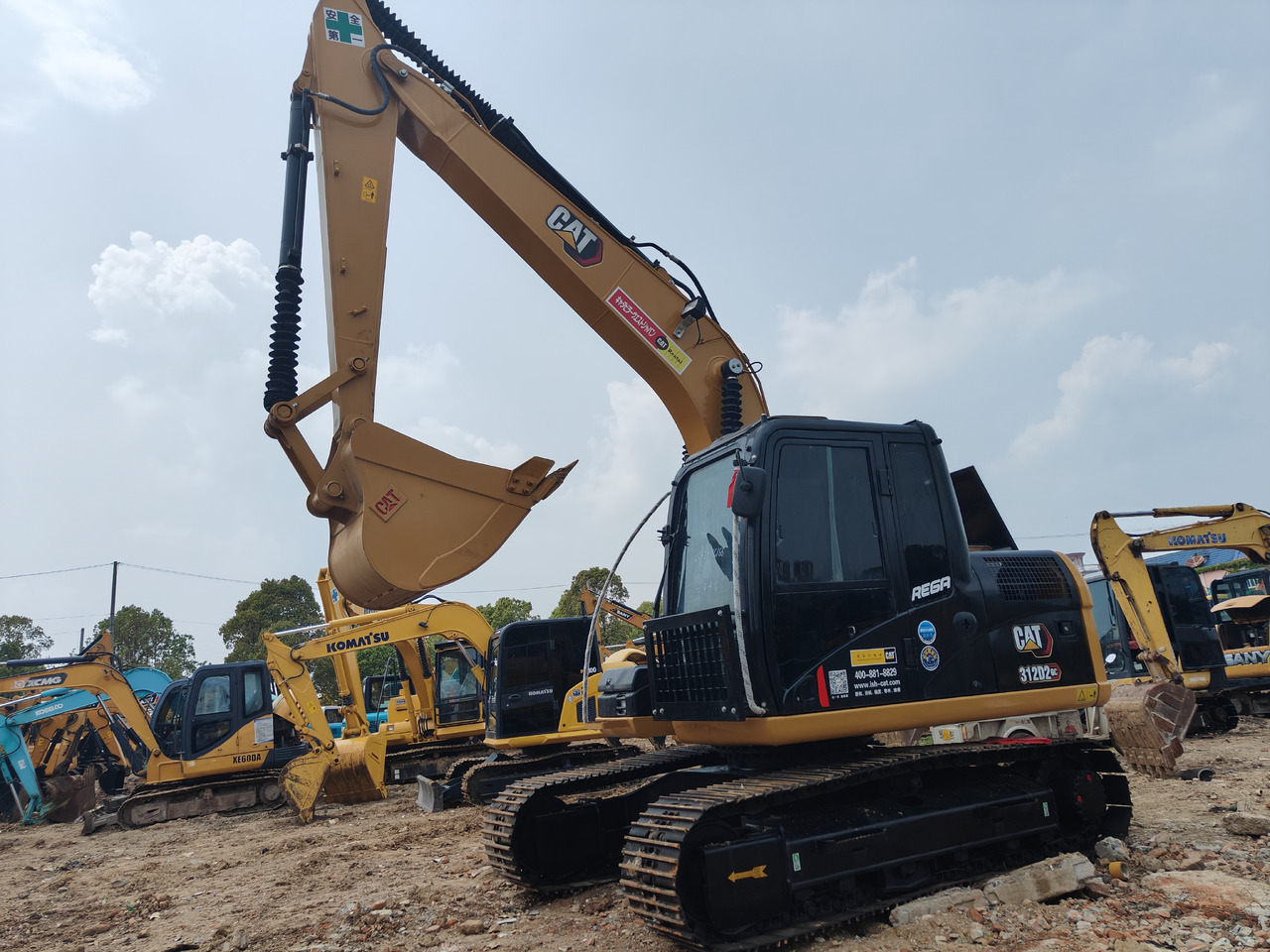 CATERPILLAR 312D - Мини багер: снимка 3 CATERPILLAR 312D - Мини багер: снимка 3