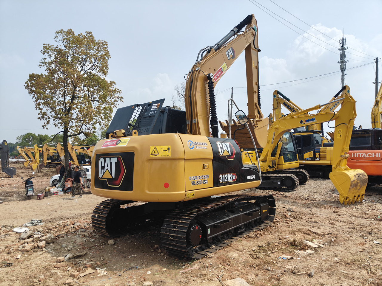 CATERPILLAR 312D - Мини багер: снимка 4 CATERPILLAR 312D - Мини багер: снимка 4