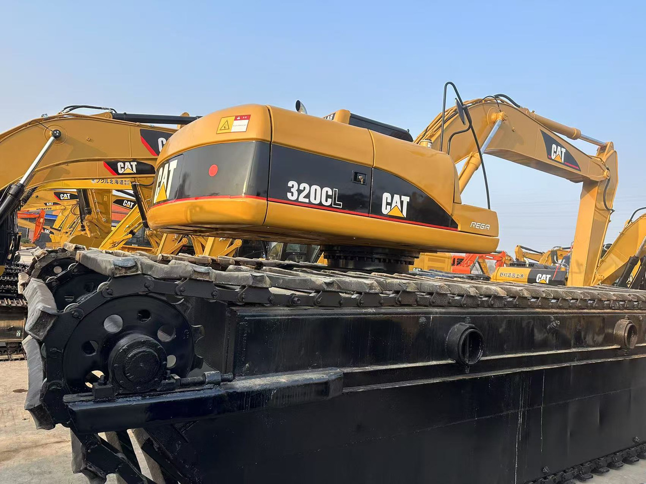CATERPILLAR 320C Amphibious excavator - Плаващ багер: снимка 5 CATERPILLAR 320C Amphibious excavator - Плаващ багер: снимка 5