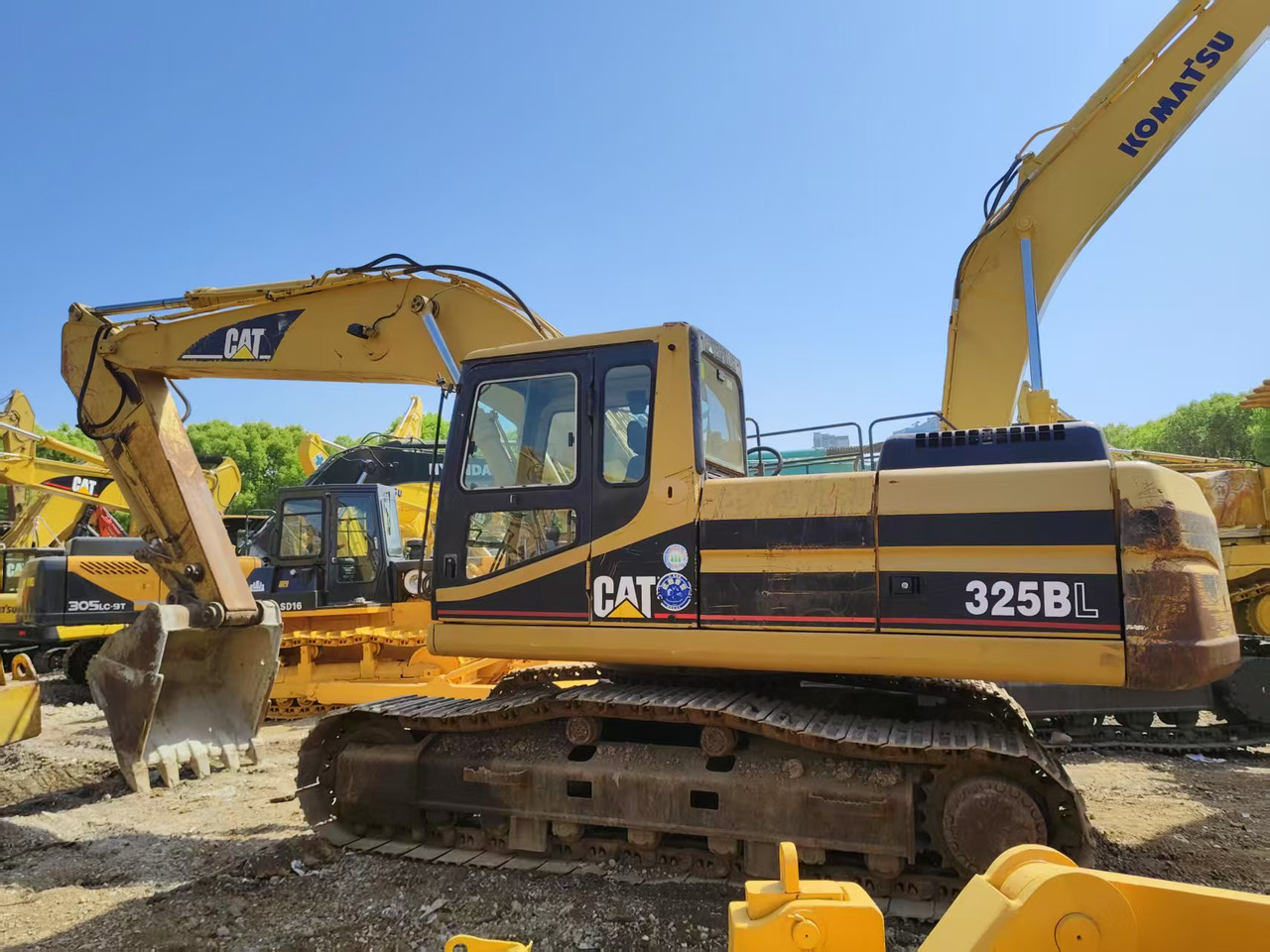 CATERPILLAR 325B - Верижен багер: снимка 1 CATERPILLAR 325B - Верижен багер: снимка 1