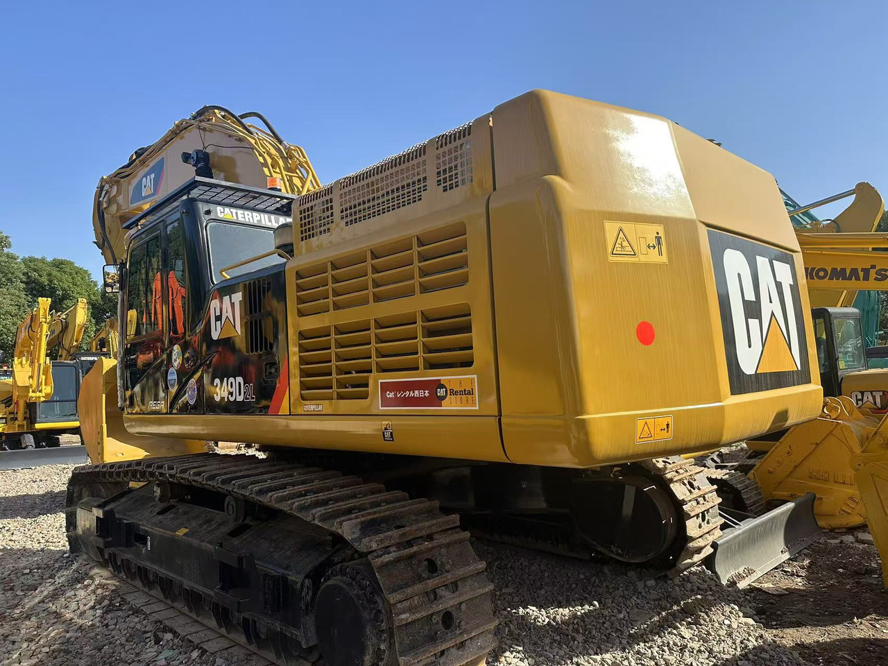 CATERPILLAR 349D2 - Верижен багер: снимка 1 CATERPILLAR 349D2 - Верижен багер: снимка 1
