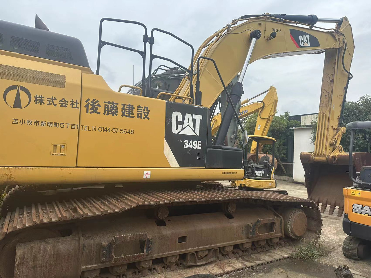 CATERPILLAR 349E - Верижен багер: снимка 1 CATERPILLAR 349E - Верижен багер: снимка 1