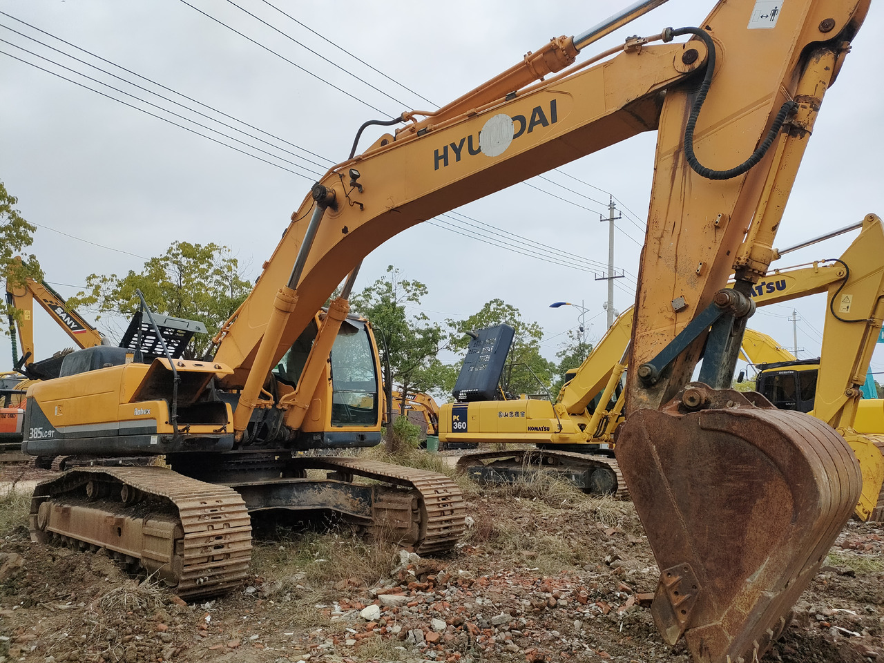 HYUNDAI R385LC-9T - Верижен багер: снимка 4 HYUNDAI R385LC-9T - Верижен багер: снимка 4