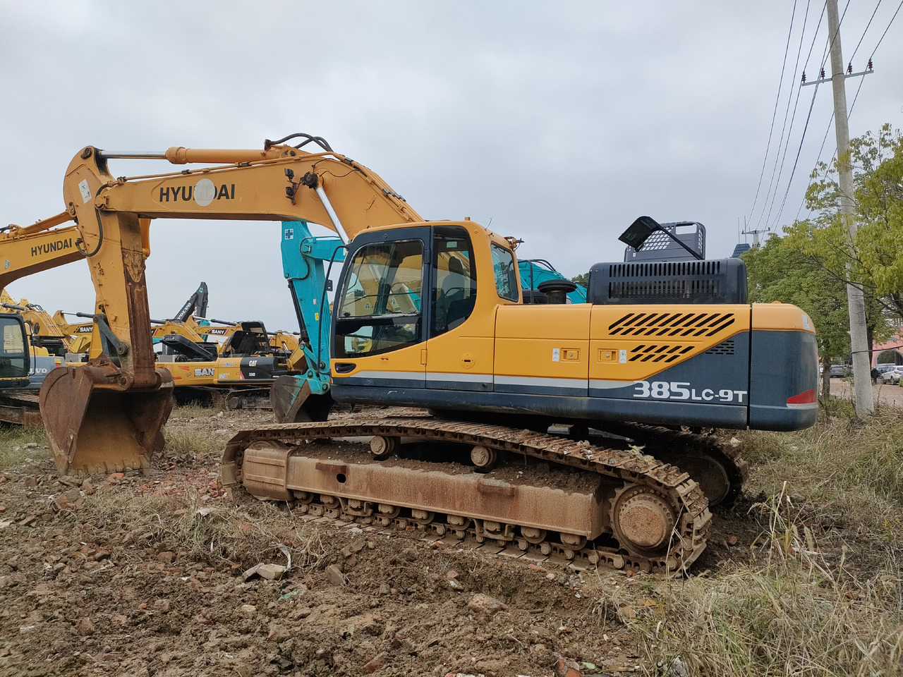 HYUNDAI R385LC-9T - Верижен багер: снимка 1 HYUNDAI R385LC-9T - Верижен багер: снимка 1