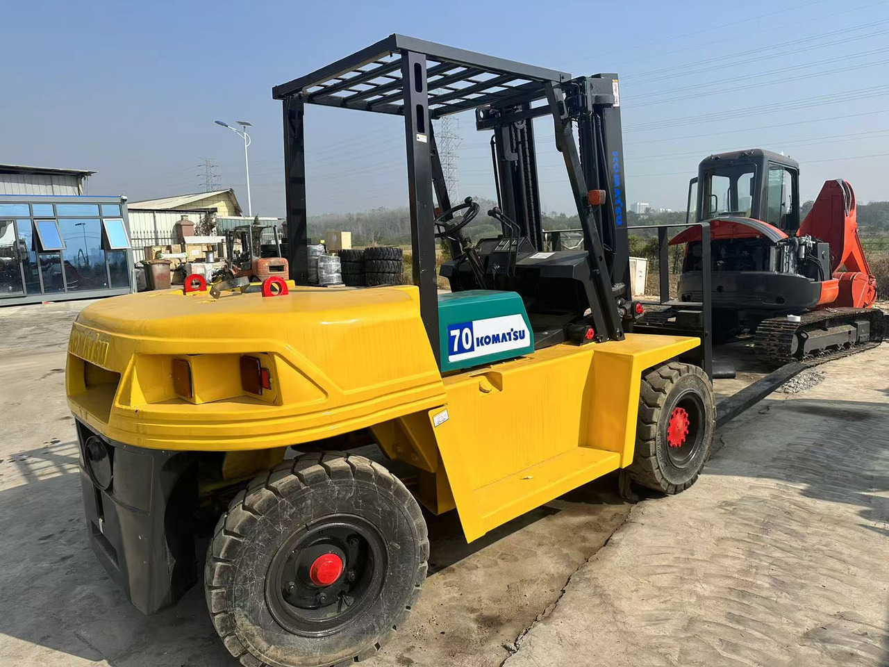 KOMATSU 7-ton - Дизелов мотокар: снимка 2 KOMATSU 7-ton - Дизелов мотокар: снимка 2