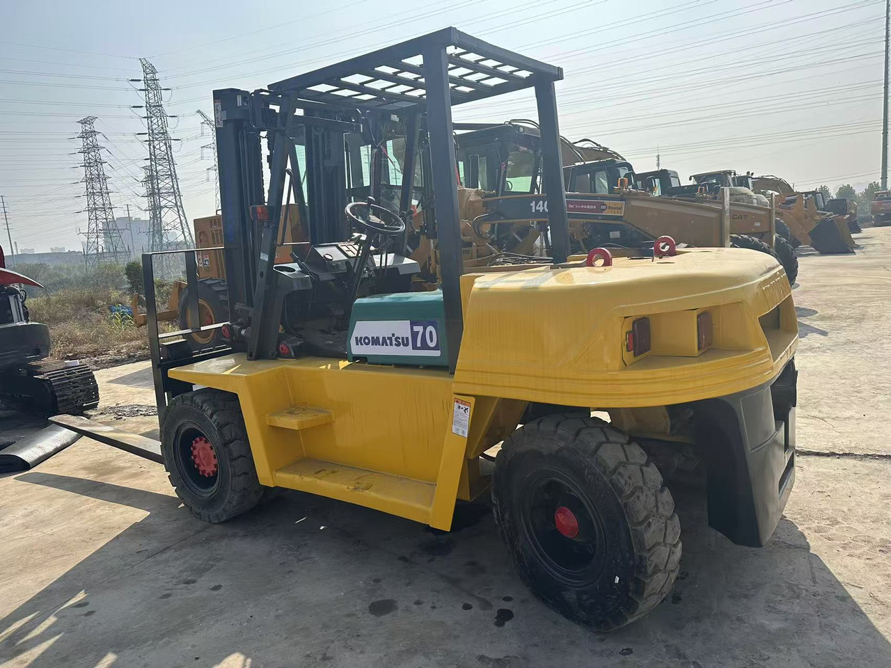 KOMATSU 7-ton - Дизелов мотокар: снимка 1 KOMATSU 7-ton - Дизелов мотокар: снимка 1