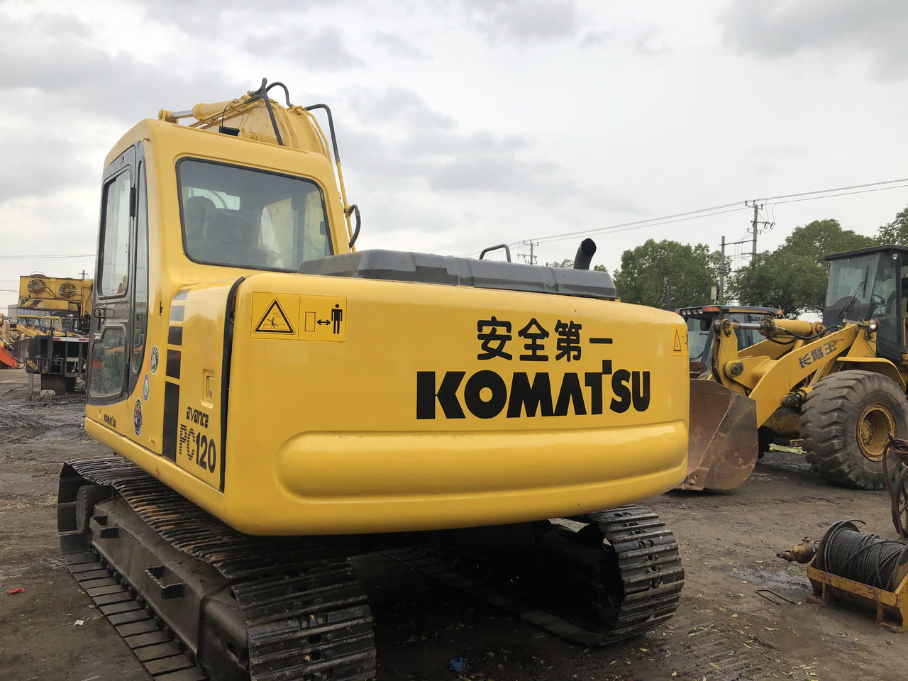 KOMATSU PC120-6 - Верижен багер: снимка 2 KOMATSU PC120-6 - Верижен багер: снимка 2
