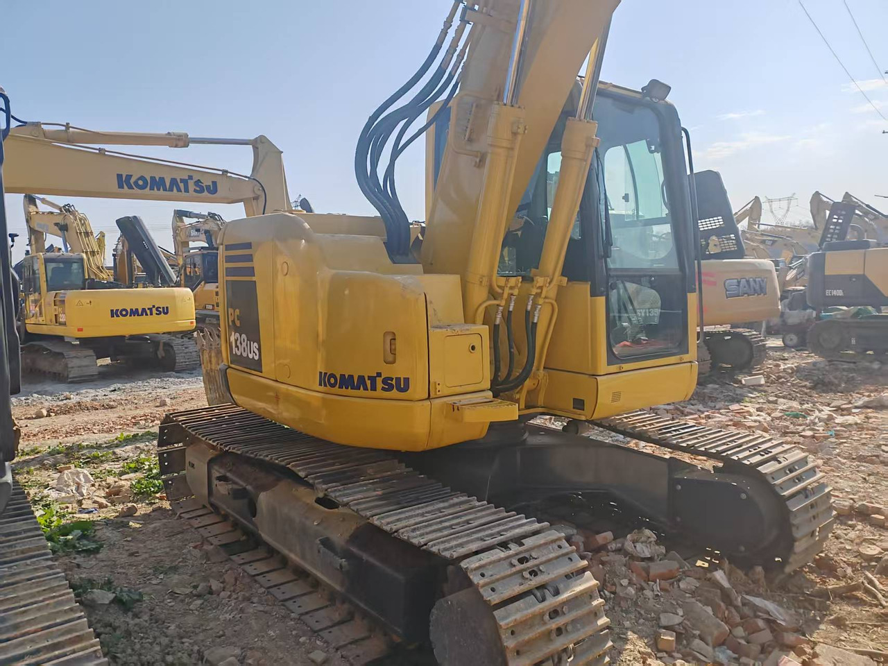 KOMATSU PC138US-8 - Верижен багер: снимка 4 KOMATSU PC138US-8 - Верижен багер: снимка 4