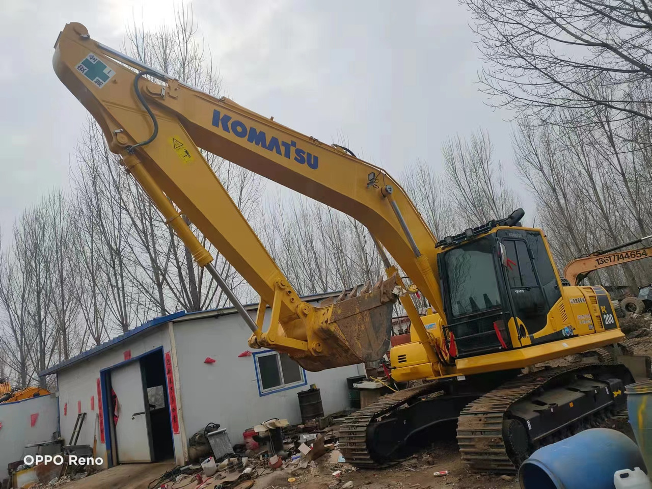 KOMATSU PC200-8 - Колесен багер: снимка 4 KOMATSU PC200-8 - Колесен багер: снимка 4